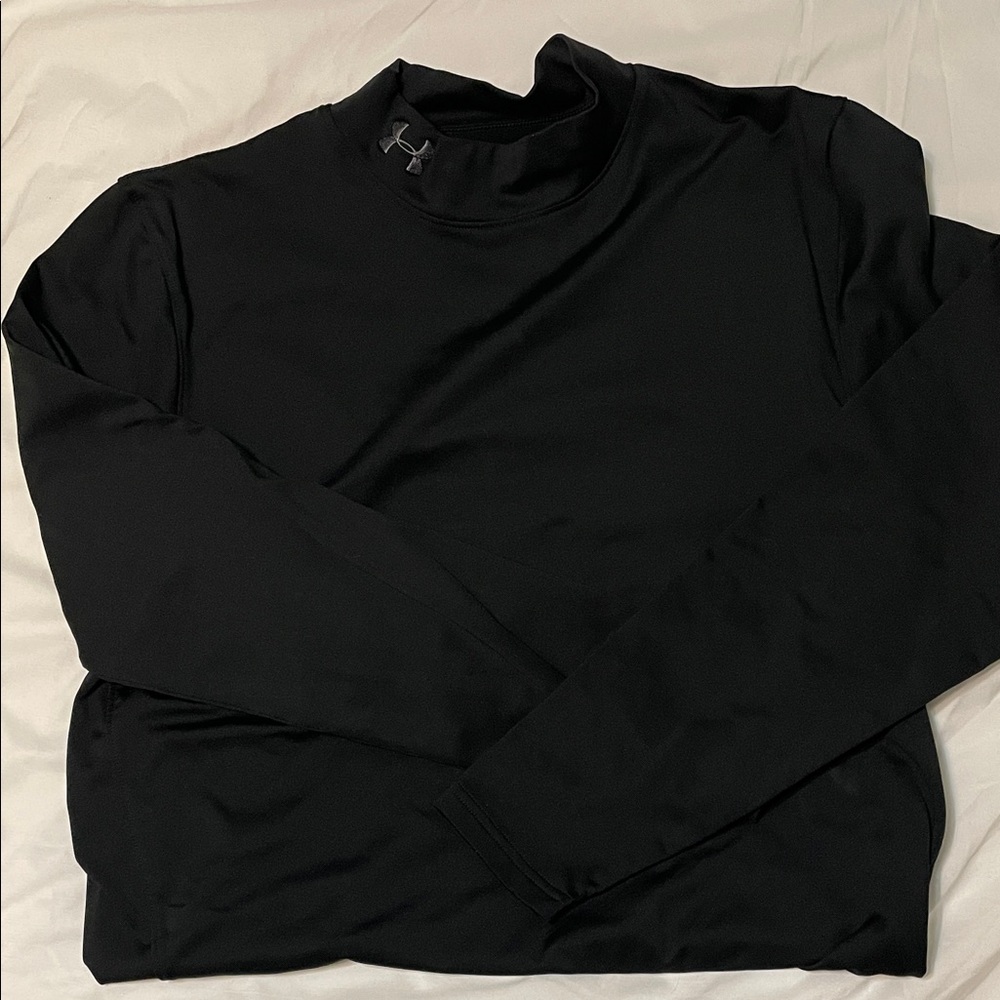Under Armour Men's Turtleneck Black Sweater